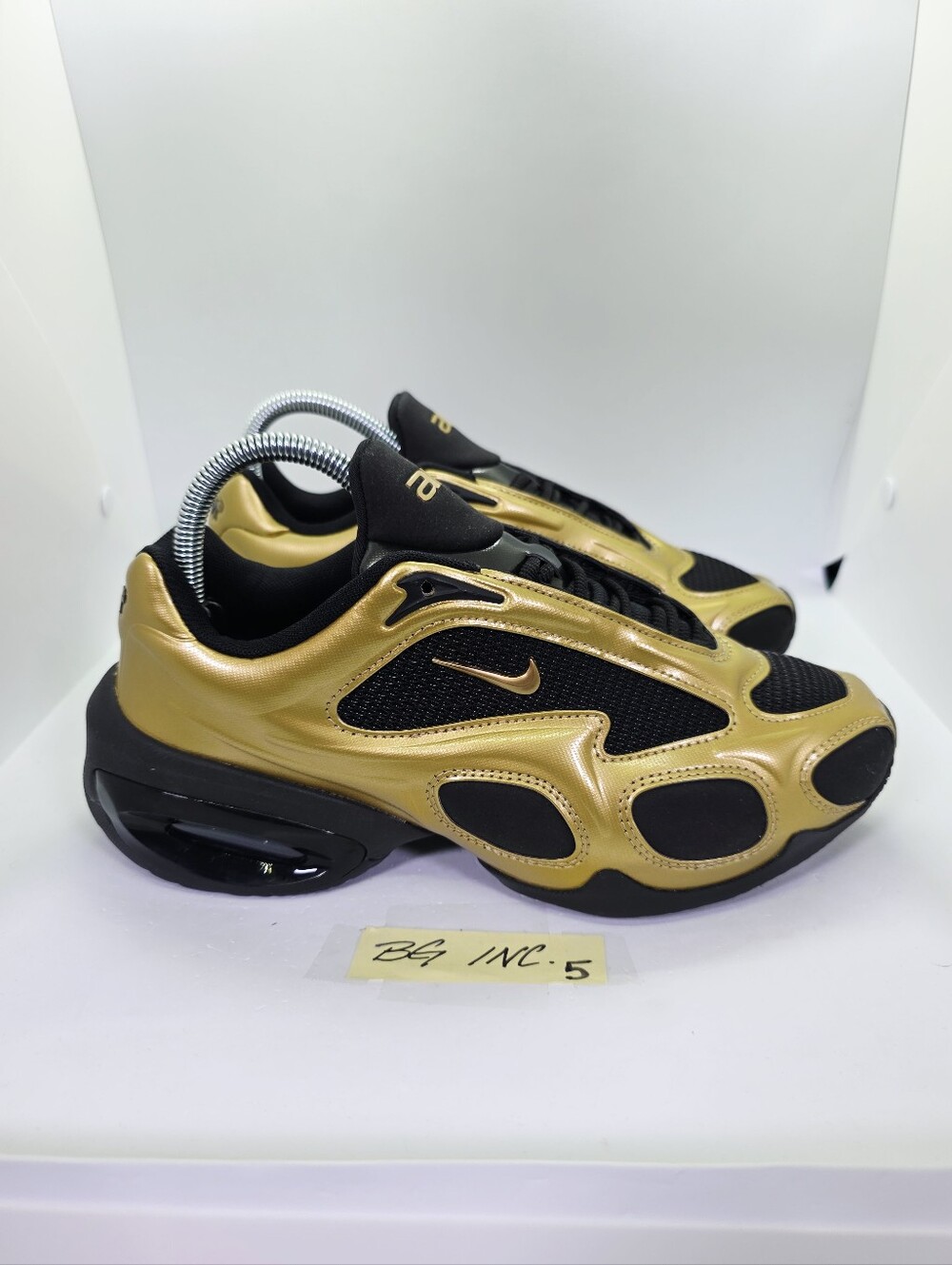 Women’s Size 7.5 - Nike Air Max Muse Metallic / Gold / Blk NEW FV1920-701 $170